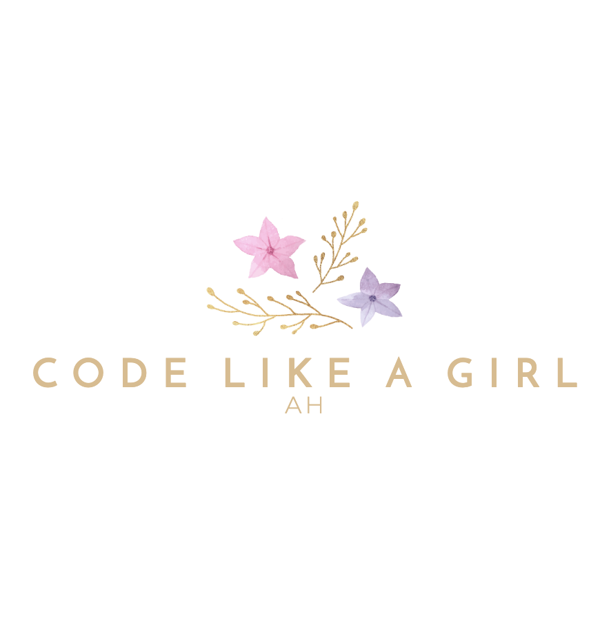 she codes logo